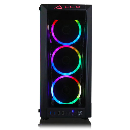 CLX Set VR Gaming Desktop, i9-9900KF, 16GB, 480GB SSD + 2TB HDD, RTX 3070, W10H