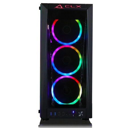 CLX Set VR Gaming Desktop, i9-10850K, 16GB, 480GB SSD + 2TB HDD, RTX 3070, W10H