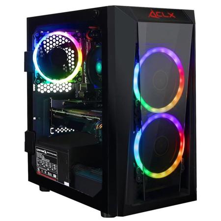 CLX SET VR Gaming Computer, Ryzen 3 3200G, 8GB, 480GB SSD, RX 580 