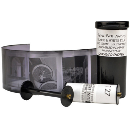 ReraPan 100 Black and White Negative Film, (127 Roll Film)