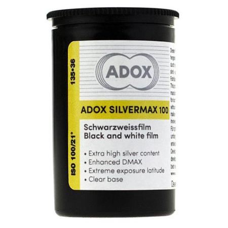 Adox Silvermax 100 Black and White Film, (35mm Roll Film, 36 Exposures)