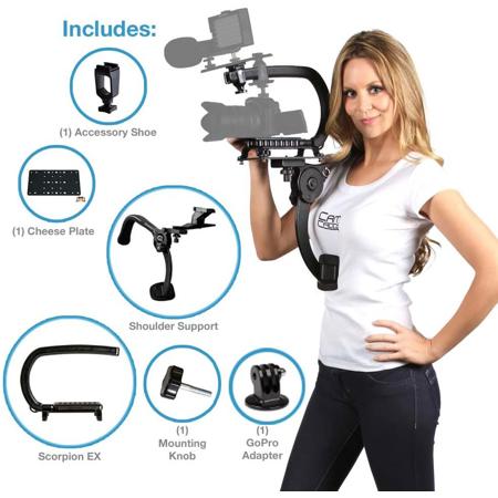 Cam Caddie Scorpion EX Shoulder Support Bundle