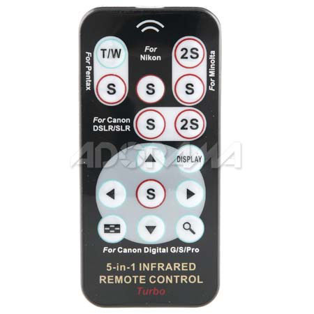 Dot Line Digital IR Remote Camera Release for Canon, Nikon and Pentax Cameras