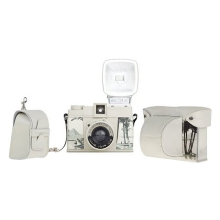 Lomography Diana F+ Medium Format Ready to Shoot Camera Kit, Sahara
