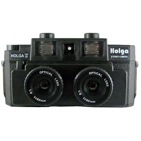 Holga 120-3D Stereo Camera with Built-in Flash