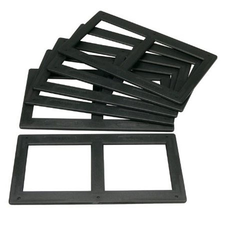 Holga 120-3DSM 6x6cm 3D Stereo Slide Mounts, Pack of 6