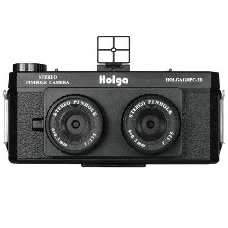 Holga 120PC-3D Stereo Pinhole Camera with Tripod Mount