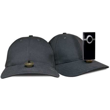 Hatcam HC10 Hat with Universal Mount, Gray