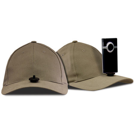 Hatcam HC10 Hat with Universal Mount, Khaki