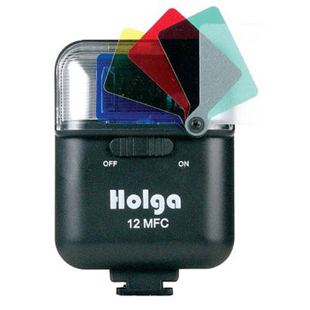 Holga 12MFC Electronic Flash w/Built-In Color Filters