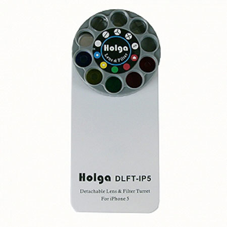 Holga Lens Case for iPhone 5 - White - Detachable Turret