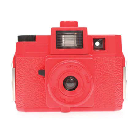 Holga Colorflash Starter Kit, Red Finish with Slingshot