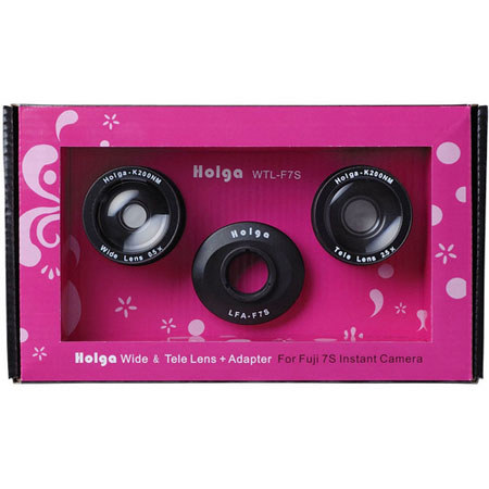 Holga WTL-F7S Tele and Wide Lens Kit