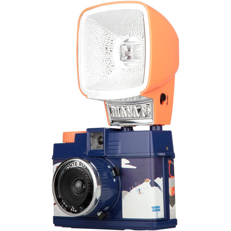 Lomography Diana Mini 35mm Camera with Flash, 24mm Lens, Monte Rosa