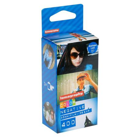 Lomography Fisheye2 Point-n-Shoot 35mm Camera, FreeFilm