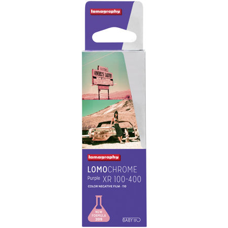 Lomography LomoChrome Purple 110 Color Negative Film, 100-400 ISO, 24 Exposures