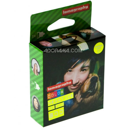 Lomography 3-Pack of 800 ISO Color Negative 120mm Film