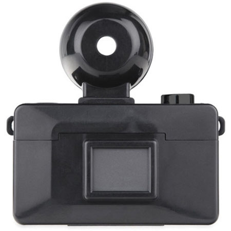 Lomography Fisheye Baby 110 Film Camera, Metal