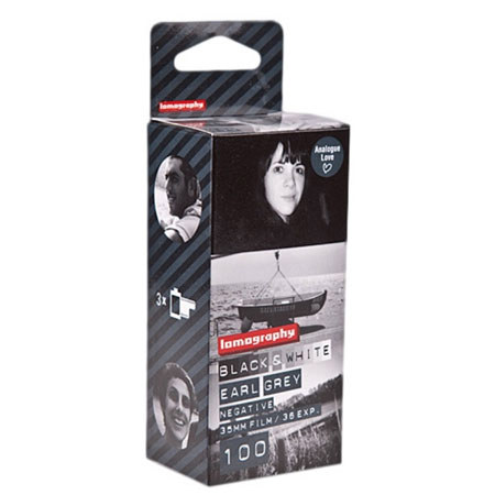 Lomography Earl Grey 100 35mm Black & White Film, 3 Pack