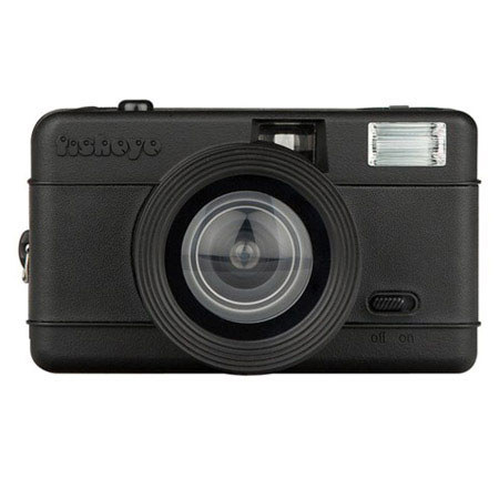 Lomography Fisheye One 35mm Film Camera, All Black