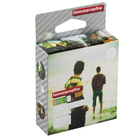 Lomography 120 Format Color Daylight Slide Film 200 ASA (3 Pack)