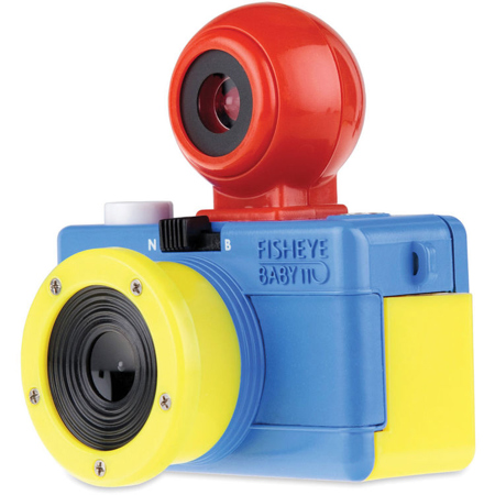 Lomography Fisheye Baby 110 Film Camera, Bauhaus Edition