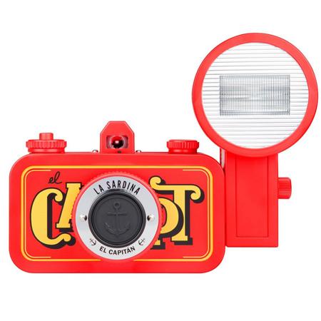 Lomography La Sardina El Capitan Camera with Flash