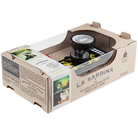 Lomography La Sardina Quadrat Camera with Flash, 22mm Lens