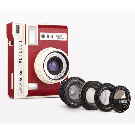 Lomography Lomo'Instant Automat Instant Film Camera with 3x Lens, South Beach Edition