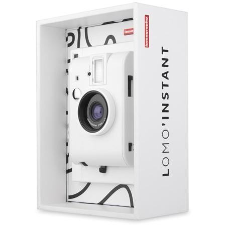 Lomography Lomo'Instant Camera with 27mm Lens, White