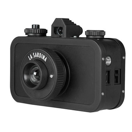 Lomography La Sardina DIY Edition 35mm Camera, Black