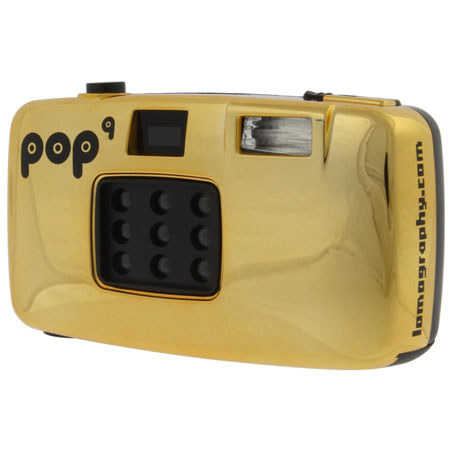 Lomography Pop Nine, 9 Lens Camera with Flash, Gold