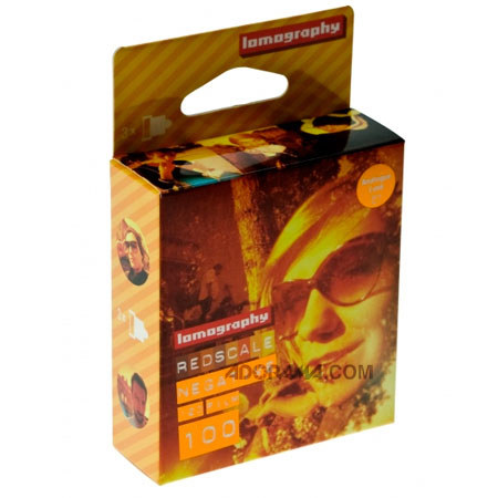 Lomography Redscale 120mm 100 ISO Film, Pack of 3