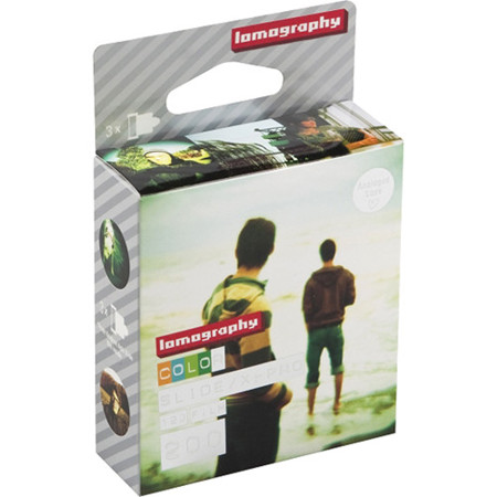 Lomography X-Pro Slide 200 Color Transparency Film, 3 Rolls Per Box