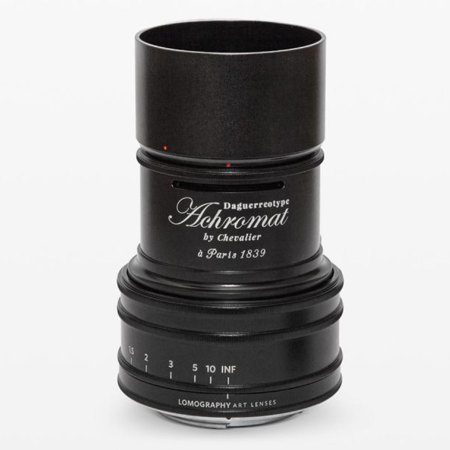 Lomography Daguerreotype Achromat 64mm f/2.9 Art Lens for Nikon F, Black