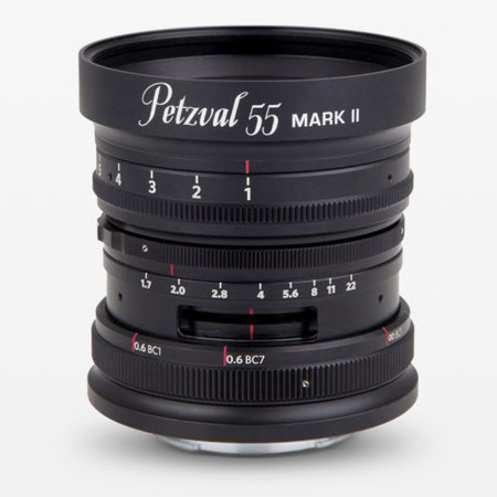 Lomography New Petzval 55mm f/1.7 MKII Art Lens for Canon RF, Black