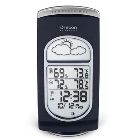 Oregon Scientific BAR638HGA Weather Forecaster with Temperature & Humidity Display