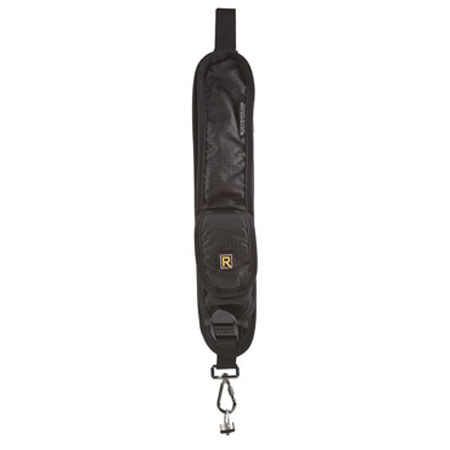 BlackRapid Black Rapid StrapS RS5 Black Fabric, Layered Design, Front Media Pocket, with ConnectR-2 and FastenR-2
