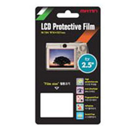 Matin LCD Screen Protector for 2.5 inch Screens