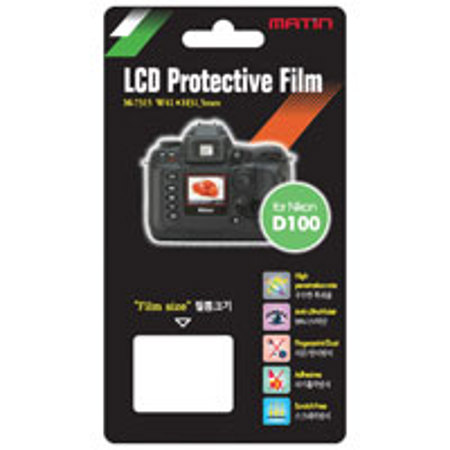 Matin LCD Screen Protector for Nikon D100 Screen