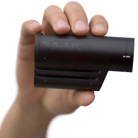 VholdR Go-Anywhere Do-Anything Wearable Camcorder, with Helmet, Mount, Battery, 1 GB MicroSD Card & Software for Mac & Windows.