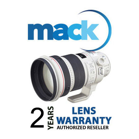 Mack 2 Year Warranty, for Used Lenses up to $1000.00 Retail Value
