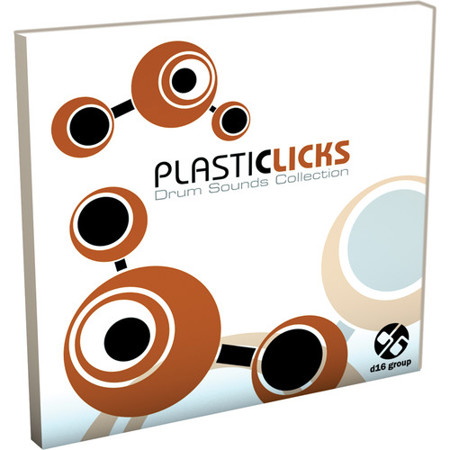 D16 Group Plasticlicks Drum Sound Library Software, Electronic Download