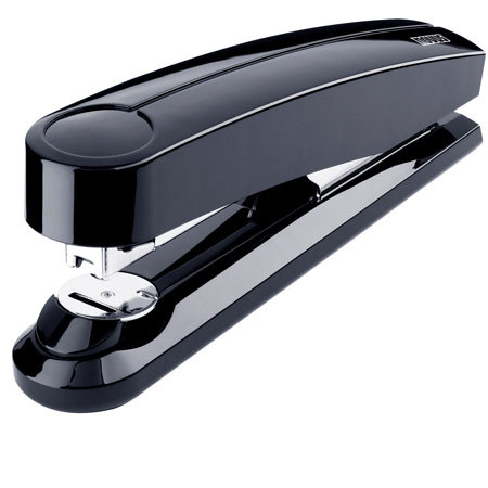 Novus B5FC Flat Clinch Stapler, Black