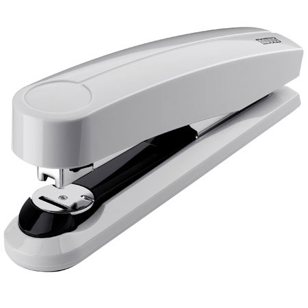 Novus B5FC Executive Flat Clinch Stapler, Grey