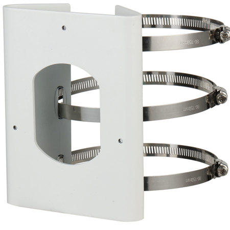 Dahua DH-PFA154 Pole Mount Bracket, 15 Lbs Capacity, White