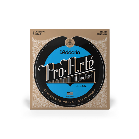 D'Addario Pro-Arte Nylon Classical Guitar Strings, Set of 6 Strings
