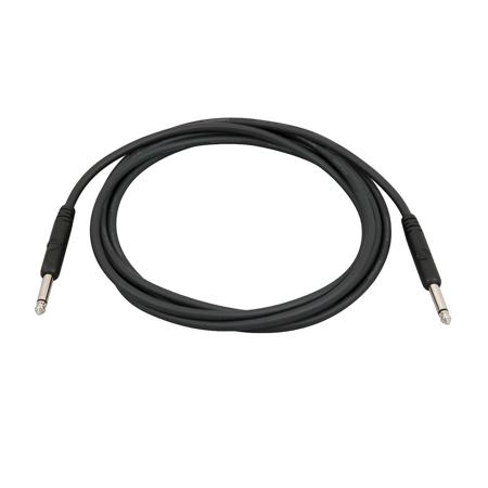 D'Addario Classic Series 10' 1/4" TS Male Straight Angle to 1/4" TS Male Straight Angle Instrument Cable