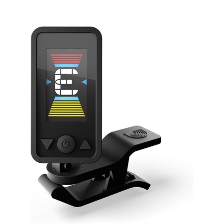 D'Addario Eclipse Cello/Bass Clip-On Tuner, Black