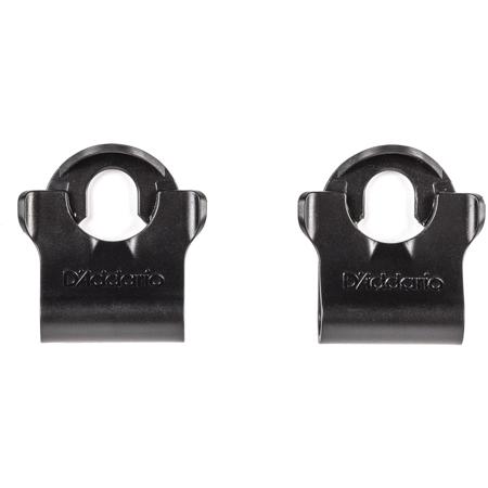 D'Addario Dual-Lock Strap Lock Clip Set, 2-Pack